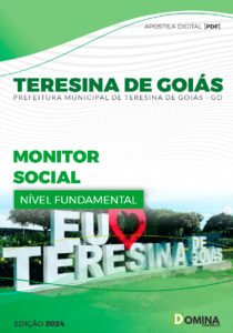 Apostila Monitor Social Teresina de Goiás GO 2024