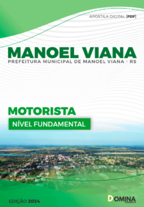 Apostila Motorista Manoel Viana RS 2024