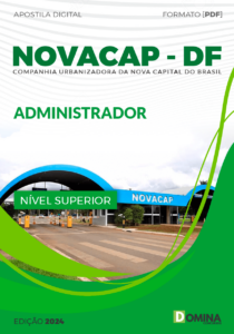 Apostila NOVACAP DF 2024 Administrador