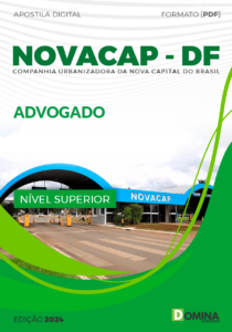 Apostila NOVACAP DF 2024 Advogado