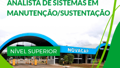 Apostila NOVACAP DF 2024 Analista Sistemas Manutenção Sustentação