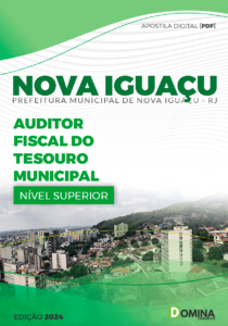 Apostila Nova Iguaçu RJ 2024 Auditor Fiscal Do Tesouro Municipal