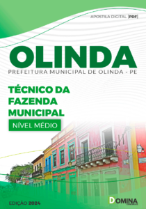 Apostila Olinda PE 2024 Técnico Da Fazenda Municipal