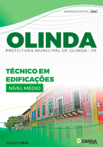 Apostila Olinda PE 2024 Técnico Em Edificações