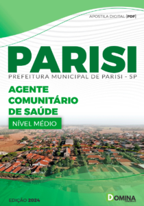 Apostila Parisi SP 2024 Agente Comunitário De Saúde