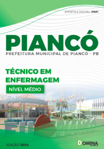 Apostila Piancó PB 2024 Técnico em Enfermagem