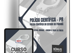 Apostila Polícia Científica – PR 2024 – Perito Oficial – Comum a Todas as Áreas