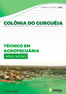 Apostila Pref Colônia Do Gurguéia PI 2024 Técnico Agropecuária