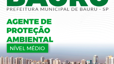 Apostila Prefeitura Bauru SP 2024 Agente De Proteção Ambiental