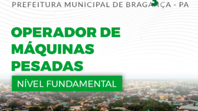 Apostila Prefeitura Bragança PA 2024 Operador Máquinas Pesadas