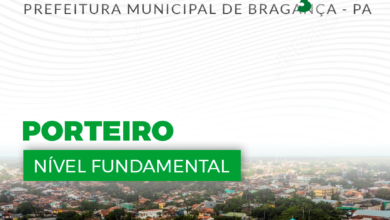 Apostila Prefeitura Bragança PA 2024 Porteiro