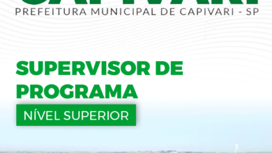 Apostila Prefeitura Capivari SP 2024 Supervisor De Programa