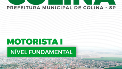 Apostila Prefeitura Colina SP 2024 Motorista I