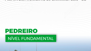 Apostila Prefeitura Damianópolis GO 2024 Pedreiro