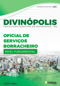 Apostila Prefeitura Divinópolis MG 2024 Oficial de Serviços Borracheiro