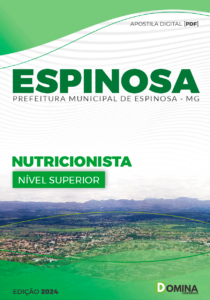 Apostila Prefeitura Espinosa MG 2024 Nutricionista