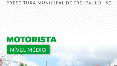 Apostila Prefeitura Frei Paulo SE 2024 Motorista