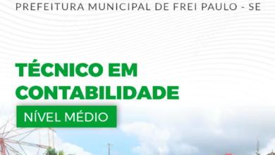 Apostila Prefeitura Frei Paulo SE 2024 Tecnico Em Contabilidade