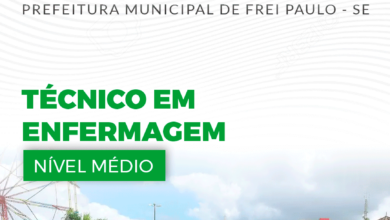 Apostila Prefeitura Frei Paulo SE 2024 Tecnico Em Enfermagem