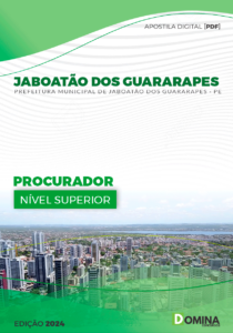 Apostila Prefeitura Jaboatão Guararapes PE 2024 Procurador