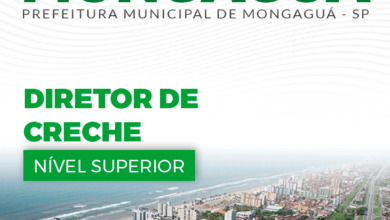 Apostila Prefeitura Mongaguá SP 2024 Diretor de Creche