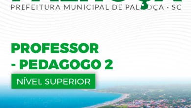 Apostila Prefeitura Palhoça SC 2024 Professor Ensino Superior Pedagogo 2