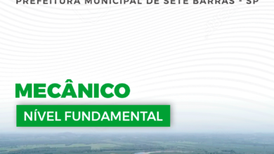 Apostila Prefeitura Sete Barras SP 2024 Mecânico