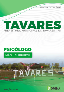 Apostila Prefeitura Tavares RS 2024 Psicólogo