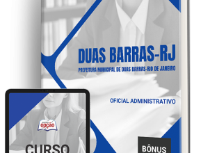 Apostila Prefeitura de Duas Barras – RJ 2024 – Oficial Administrativo