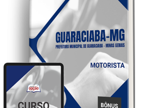 Apostila Prefeitura de Guaraciaba – MG 2024 – Motorista