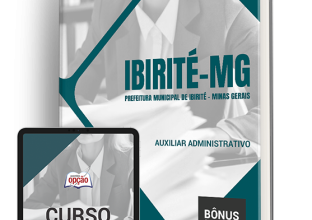 Apostila Prefeitura de Ibirité – MG 2024 – Auxiliar Administrativo