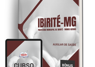 Apostila Prefeitura de Ibirité – MG 2024 – Auxiliar de Saúde