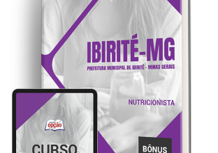 Apostila Prefeitura de Ibirité – MG 2024 – Nutricionista