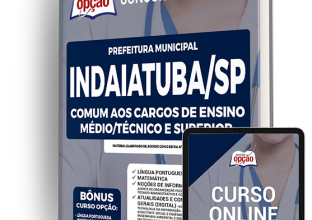 Apostila Prefeitura de Indaiatuba – SP – Comum aos Cargos de Ensino Médio, Técnico e Superior