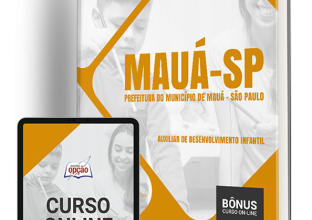 Apostila Prefeitura de Mauá – SP 2024 – Auxiliar de Desenvolvimento Infantil