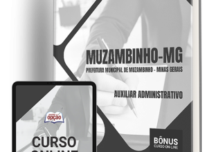 Apostila Prefeitura de Muzambinho – MG 2024 – Auxiliar Administrativo