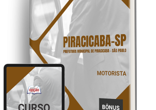 Apostila Prefeitura de Piracicaba – SP 2024 – Motorista