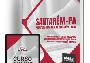 Apostila Prefeitura de Santarém – PA 2024 – Nível Fundamental – Comum aos Cargos