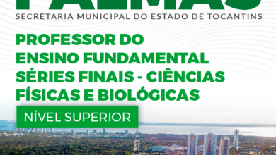 Apostila Professor de Ciências SME Palmas TO 2024