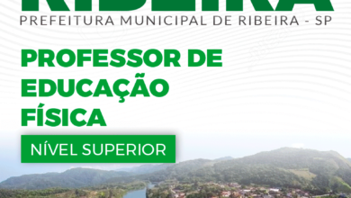 Apostila Professor de Educação Física Ribeira SP 2024