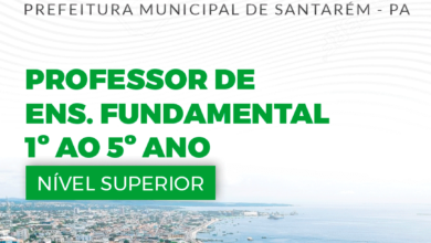 Apostila Professor de Ensino Fundamental Santarém PA 2024