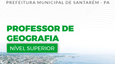 Apostila Professor de Geografia Santarém PA 2024