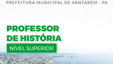 Apostila Professor de História Santarém PA 2024