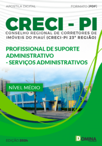 Apostila Profissional de Serviços Administrativos CRECI 23 PI 2024