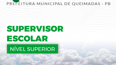 Apostila Queimadas PB 2024 Supervisor Escolar