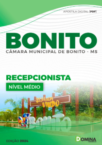 Apostila Recepcionista Câmara Bonito MS 2024