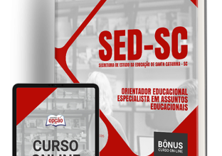 Apostila SED-SC 2024 – Orientador Educacional – Especialista Em Assuntos Educacionais