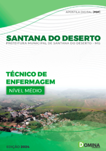 Apostila Santana Do Deserto MG 2024 Técnico De Enfermagem