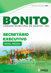 Apostila Secretário Executivo Câmara Bonito MS 2024