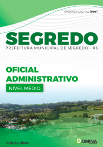 Apostila Segredo RS 2024 Oficial Administrativo